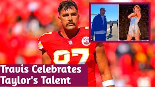 OMG Travis Kelce Shows Sweet Love for Taylor Swift in New Chiefs Interview [upl. by Denn]