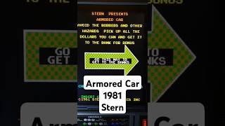 Armored Car  1981  Stern armoredcar stern shorts arcade arcadegame retrogamer retrogames [upl. by Auberbach]