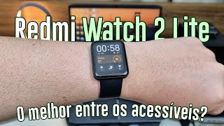 Tô usando o novo Redmi Watch 2 Lite E aí [upl. by Yeldah]