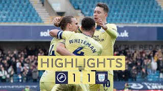 Highlights Millwall 1 PNE 1 [upl. by Eide647]