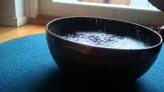 Singing bowl with water [upl. by Dream]