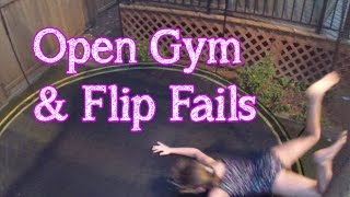 Open Gym amp Gymnastics Fails  Bethany G [upl. by Fortunio]