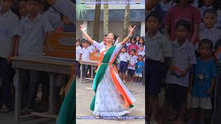 Des Rangila  Independence Day 2024  Singimari Chandra Dev High School  Dance Nandini Roy [upl. by Sudnak]