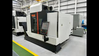 MAZAK VCN 530C Vertical Machining Centre Smooth Control 18k spindle Ultraspindle attachment 2022 [upl. by Ynnij]