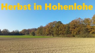 Herbst in Hohenlohe  Vellberg  Obersontheim  Hausen  Ummenhofen  Untersontheim [upl. by Aikaj]