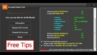 Mi Account Bypass Tool [upl. by Prospero]