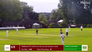 Middlewich CC 2nd XI vs Northwich 2nd XI [upl. by Nette]