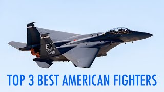 TOP 3 BEST AMERICAN FIGHTER PLANES  4K VIDEO 60 FPS  2024  SHORT DOCUMENTARY [upl. by Odnalra]