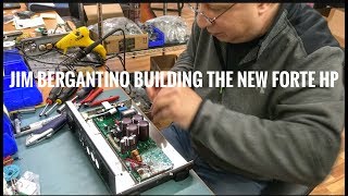 Jim Bergantino building the Bergantino forté HP amplifier [upl. by Kinsler]