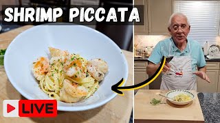 Tagliatelle in a Shrimp Piccata Lemon Sauce by Pasquale Sciarappa [upl. by Nera]