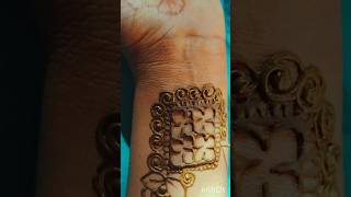 Simple mehandi designehennadesign shirtsvideo pooja mehandi designers [upl. by Wald]