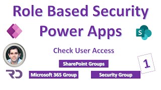 Implementing Role Based Security in Power Apps [upl. by Ho546]