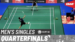 KFF Singapore Open 2023  Li Shi Feng CHN vs Anthony Sinisuka Ginting INA 2  QF [upl. by Decima]