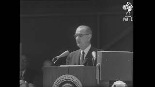 Sept 7 1964  LBJ Speech in Detroit [upl. by Giovanna]