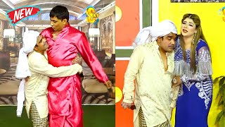 Amjad Rana and Diya Ali  Guddu Kamal  New Stage Drama 2023  Dil Ki Lagi comedyvideo comedy [upl. by Htezzil]