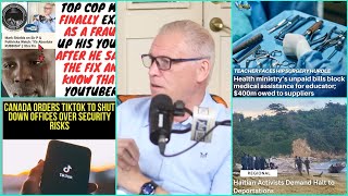 SIR P Destroys TopCop Mark Shield After PIA Movement AttackedHealth Ministry DebtCanada Vs Tiktok [upl. by Animlehliw]