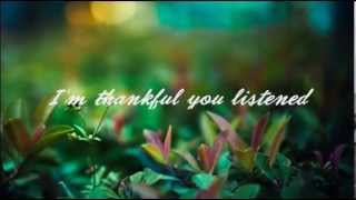 Celine Dion  Thankful Lyrics [upl. by Enyahs]