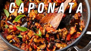 Caponata  The Easier Way To Make The Best Italian Appetizer [upl. by Plath]