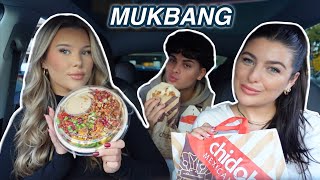 XXL MUKBANG mit HANNAH amp TAMINO Storytime Feminine Energie amp die randomsten Themen lol [upl. by Nnylaf]