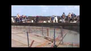 TREL  Ammonia Tank Roof Lifting Video [upl. by Kalli]