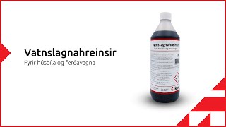 Vatnslagnahreinsir fyrir húsbíla og hjólhýsi [upl. by Sorodoeht]