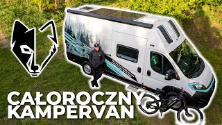 Jak zbudowałem CAŁOROCZNY kampervan 🏕️ campervan dla aktywnych 🚵🏃🥾 [upl. by Galen]