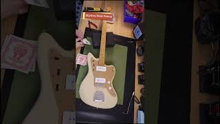 Squier Jazzmaster Overview and Upgrade guitar fender fendersquier jazzmaster squierclassicvibe [upl. by Safier]