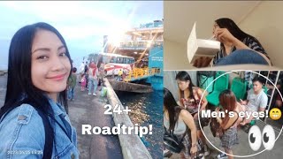 My 24hrs Roadtrip from Manila to Iloilo City  Bus and Ferry Tour Tips  Solo Travel [upl. by Cohlier408]