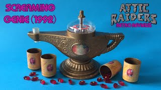 Screaming Genie 1992  Waddingtons  Aladdin 3D Vintage Board Game  Attic Raiders Retro Reviews [upl. by Aldous124]