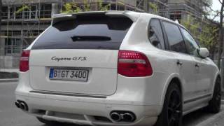 2009 Porsche Cayenne GTS Edo Competition sound start up revs accelerations [upl. by Erlandson]