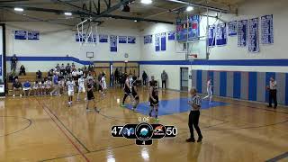 GRANBY Boys Basketball vs Gardner [upl. by Leilamag]