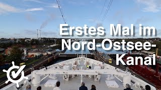 Europa 2 Erstes Mal im NordOstseeKanal  Vlog 4  HapagLloyd Cruises 2017 [upl. by Winthorpe]