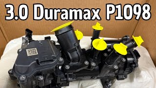 Most Common 30 Duramax Issue  Coolant Control Valve FAILURE [upl. by Yvonne]