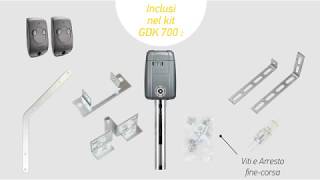 Come montare Gdk 700 e motorizzare il tuo garage con Somfy [upl. by Meesak52]