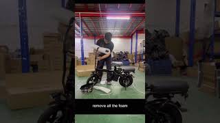 Tomofree T1 Folding Ebike｜Installation Video [upl. by Hay]