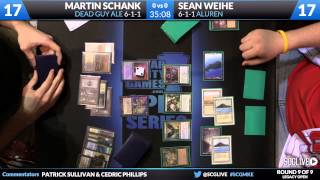 SCGMKE  Legacy  Round 9  Martin Schank vs Sean Weihe [upl. by Atalie451]