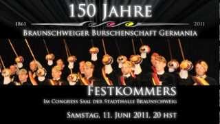 O alte Burschenherrlichkeit 150 Jahre Germania Braunschweig [upl. by Libove]