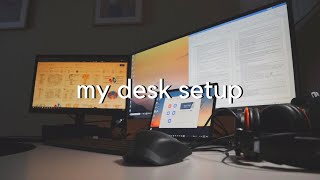 My Productivity Desk Setup In Medical School [upl. by Polk]