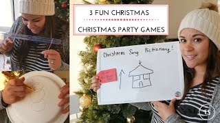 3 Fun Christmas Party Games I Everyday Spaces [upl. by Anileba]