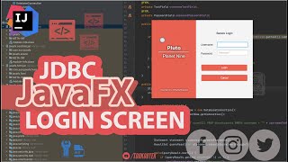 JavaFX Tutorial  Login Screen with database connection 2021 [upl. by Nakashima72]