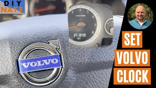 Quickly Change Clock Time in Volvo [upl. by Joost]