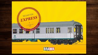 BRAWA Neuheitenexpress 042023 – Modellbahn Katalog Neuheiten Produktübersicht [upl. by Orva]