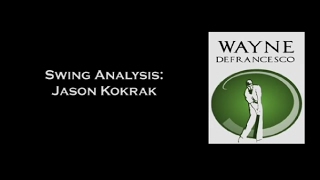 Jason Kokrak Golf Swing Analysis [upl. by Weasner]