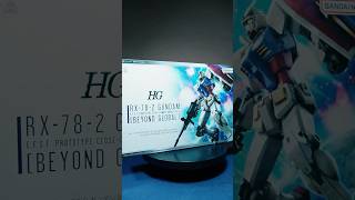 RX782 Beyond Global Unboxing gundam gunpla gundamcommunity plamo bandai hobby gaming toys [upl. by Luanni]