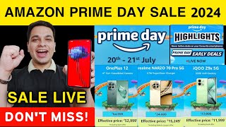 Amazon Prime Day Sale 2024  Sale Live 🔥 Prime Day Early Deals Live  Best Smartphone Deals amp Offers [upl. by Westmoreland803]