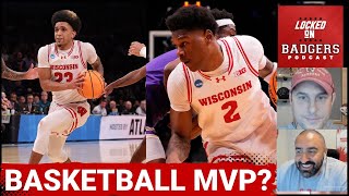 Grading the Wisconsin Badgers basketball players and who was the team MVP Hepburn or Storr [upl. by Sutniuq]