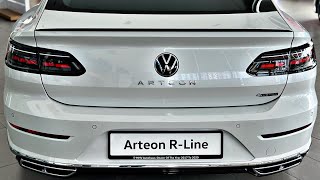 New Volkswagen Arteon RLine 4Motion 2023 exterior amp interior details  full walkaround [upl. by Tristram305]