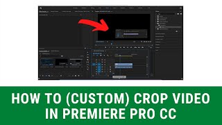 How to Custom Crop Video in Premiere Pro CC [upl. by Enicar]