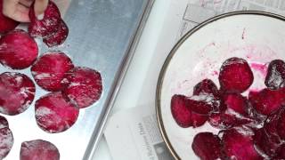 How to Make Beet Chips  Cooking Light [upl. by Valencia56]