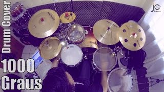 1000 Graus  Renascer Praise  JC Batera Drum Cover [upl. by Orravan]